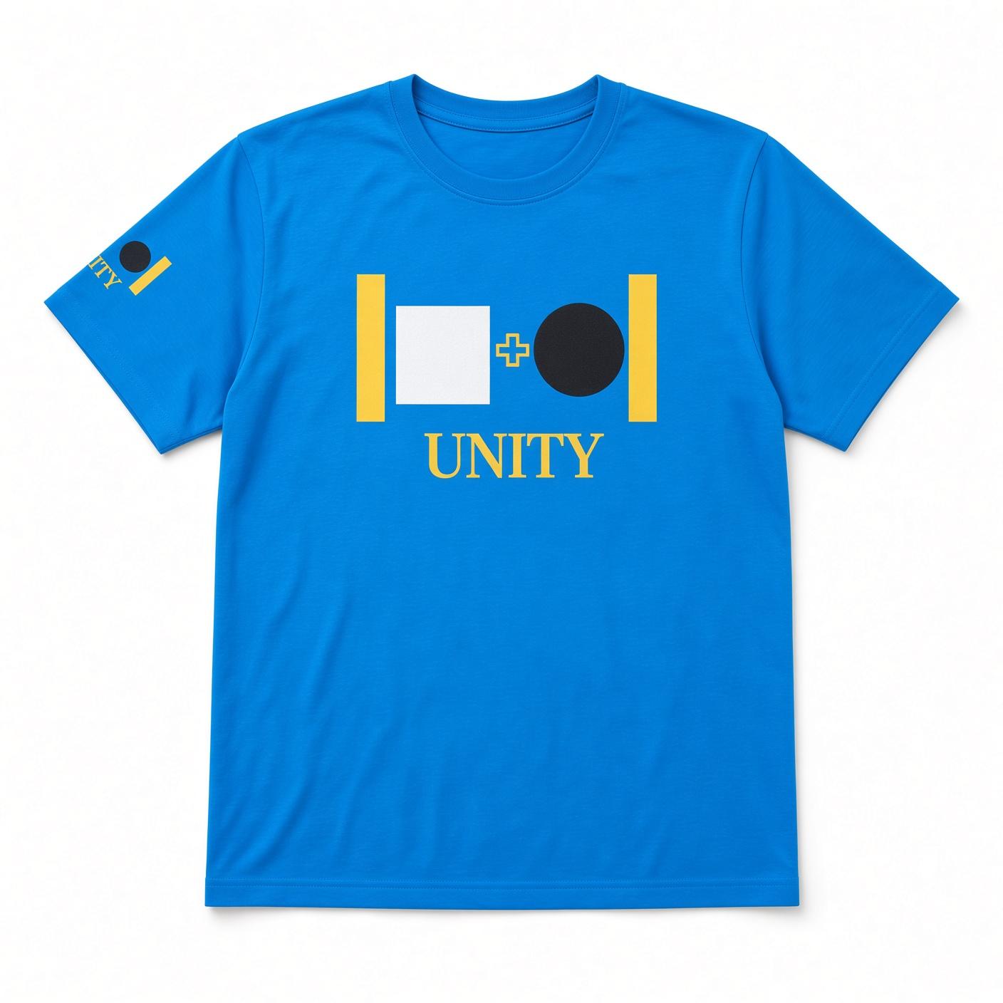 Unity blue tee