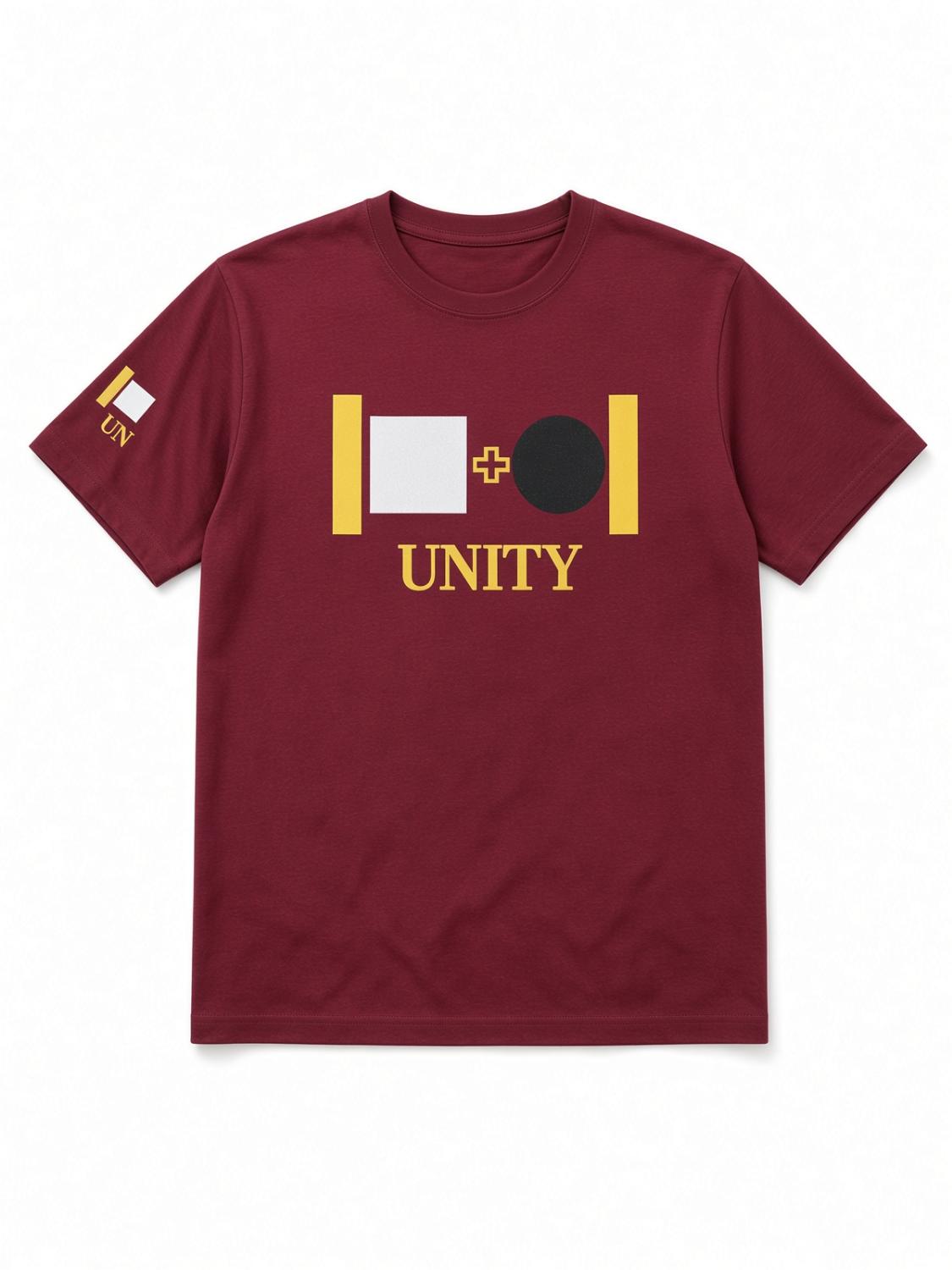 Unity burgundy tee