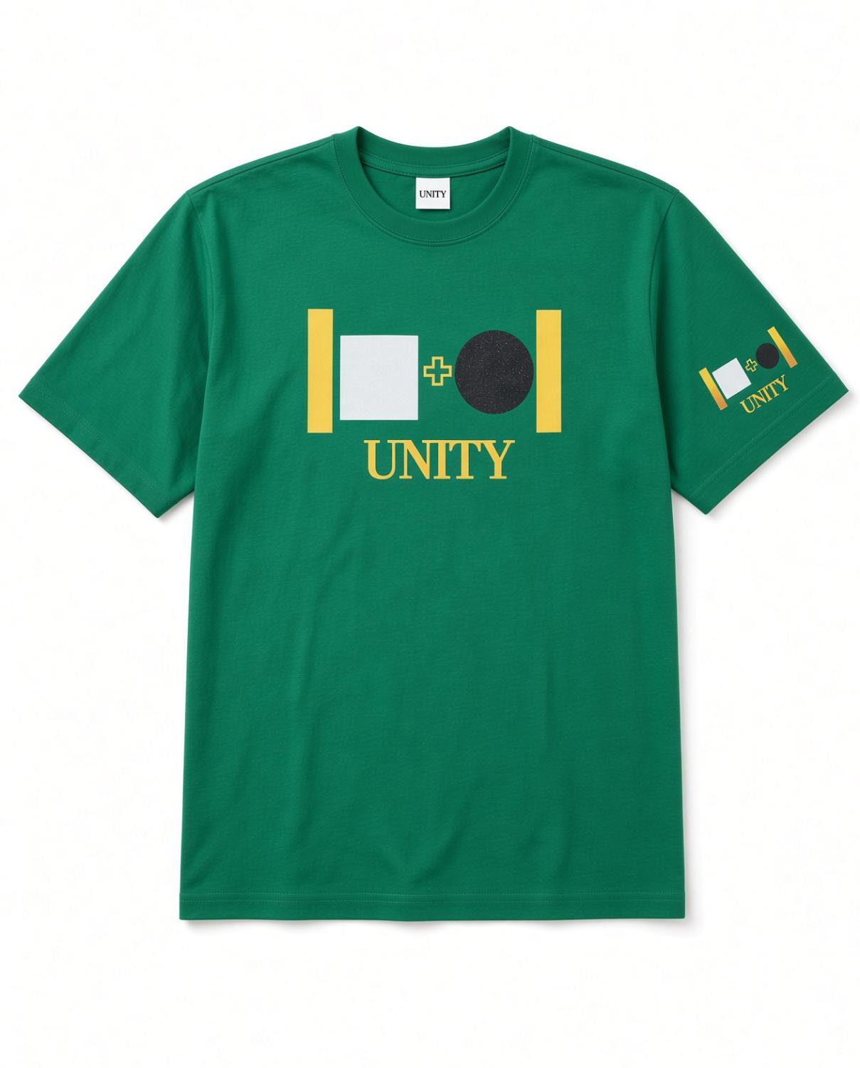 Unity green tee